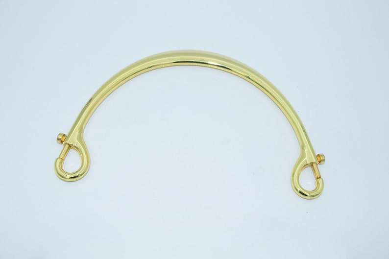 Bag handle, handle, spring buckle, connected handle, zinc alloy material, hanging plated image 6