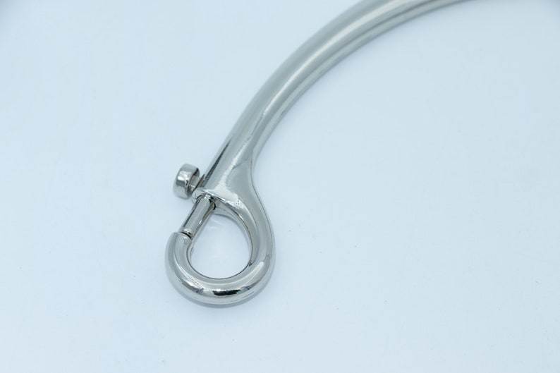 Bag handle, handle, spring buckle, connected handle, zinc alloy material, hanging plated image 3