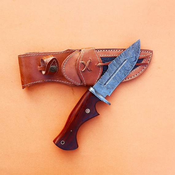 Handmade 10 Damascus Steel Knife, Hunting Knife, Camping Knife, Skinner  Knife, Engrave Able, Customizable Knife, Custom Made Knife 