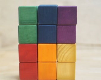 Rainbow Cubes Compact - 12 pcs