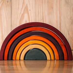Rainbow Stacker 7 Pieces Earth