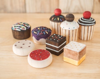 Wooden Pastry Set - Cake Toy