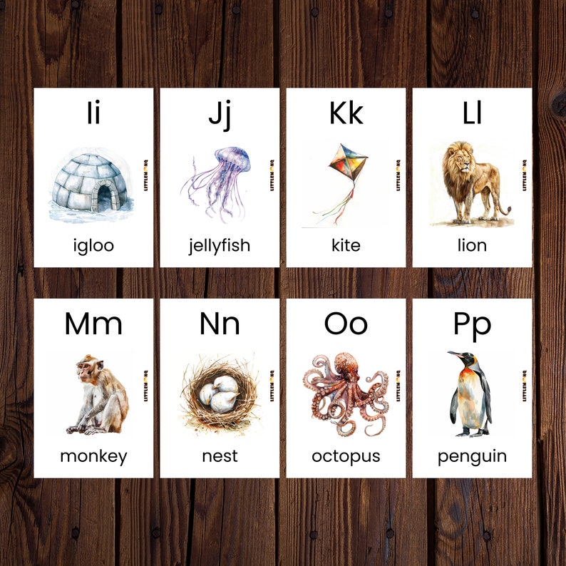 Printable Alphabet Flashcards - Fun and Educational Learning Resource ...