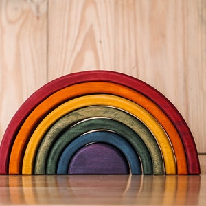 Rainbow Stacker 7 Pieces Classic