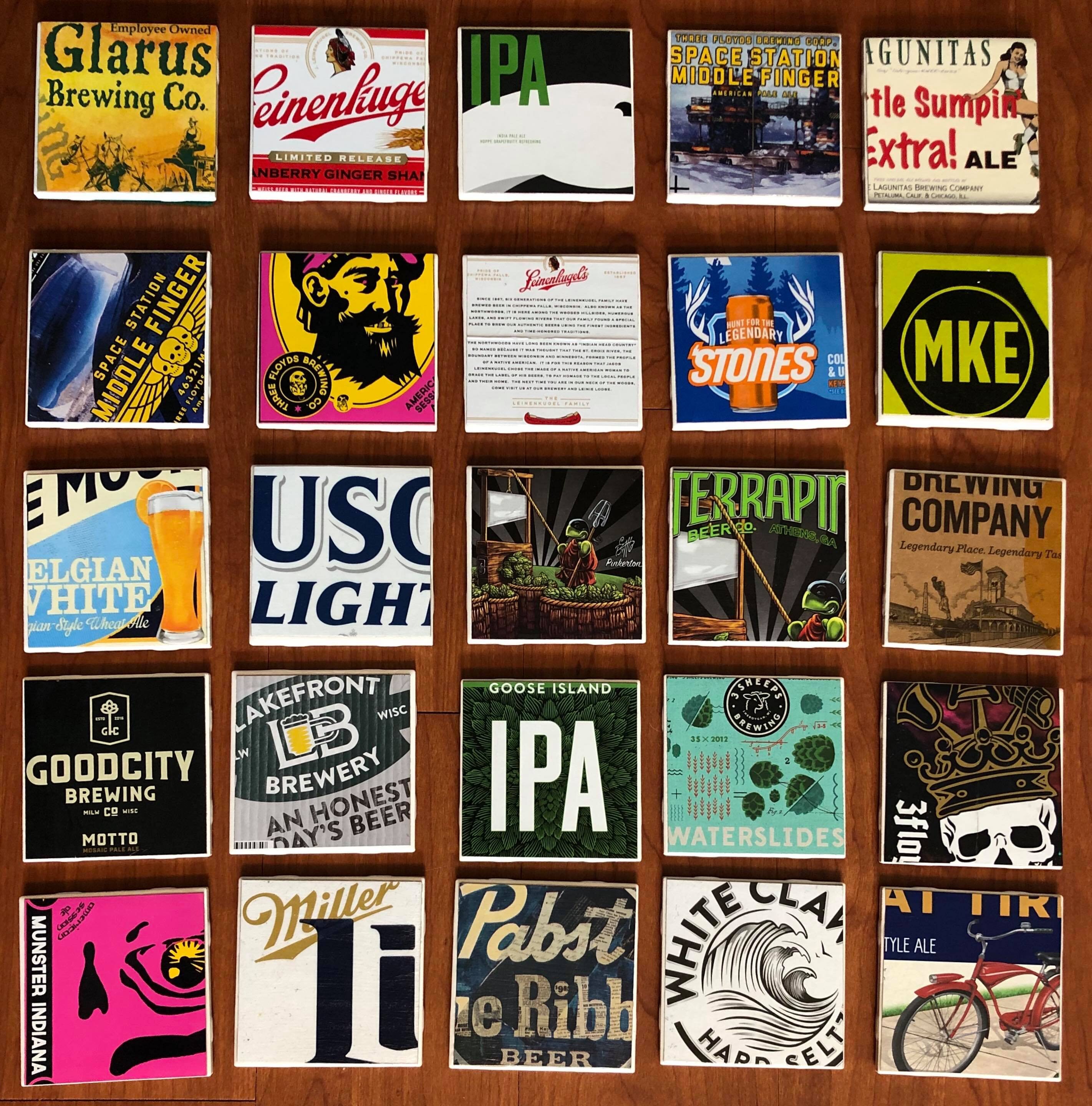 Beer Coasters Etsy