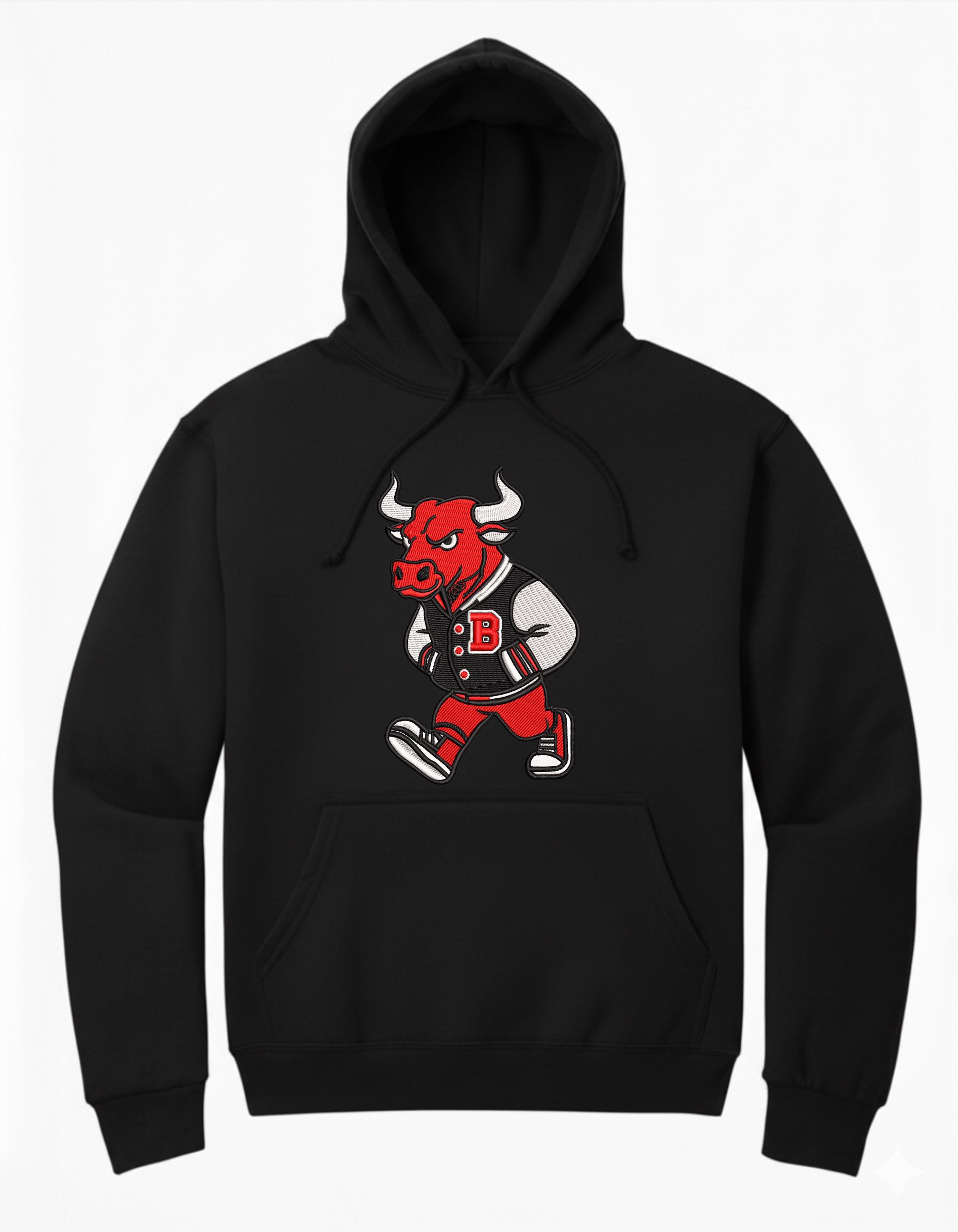 Sweat à Capuche Vintage Enfant Chicago Bulls – Rouge, Taille XL, Garçon