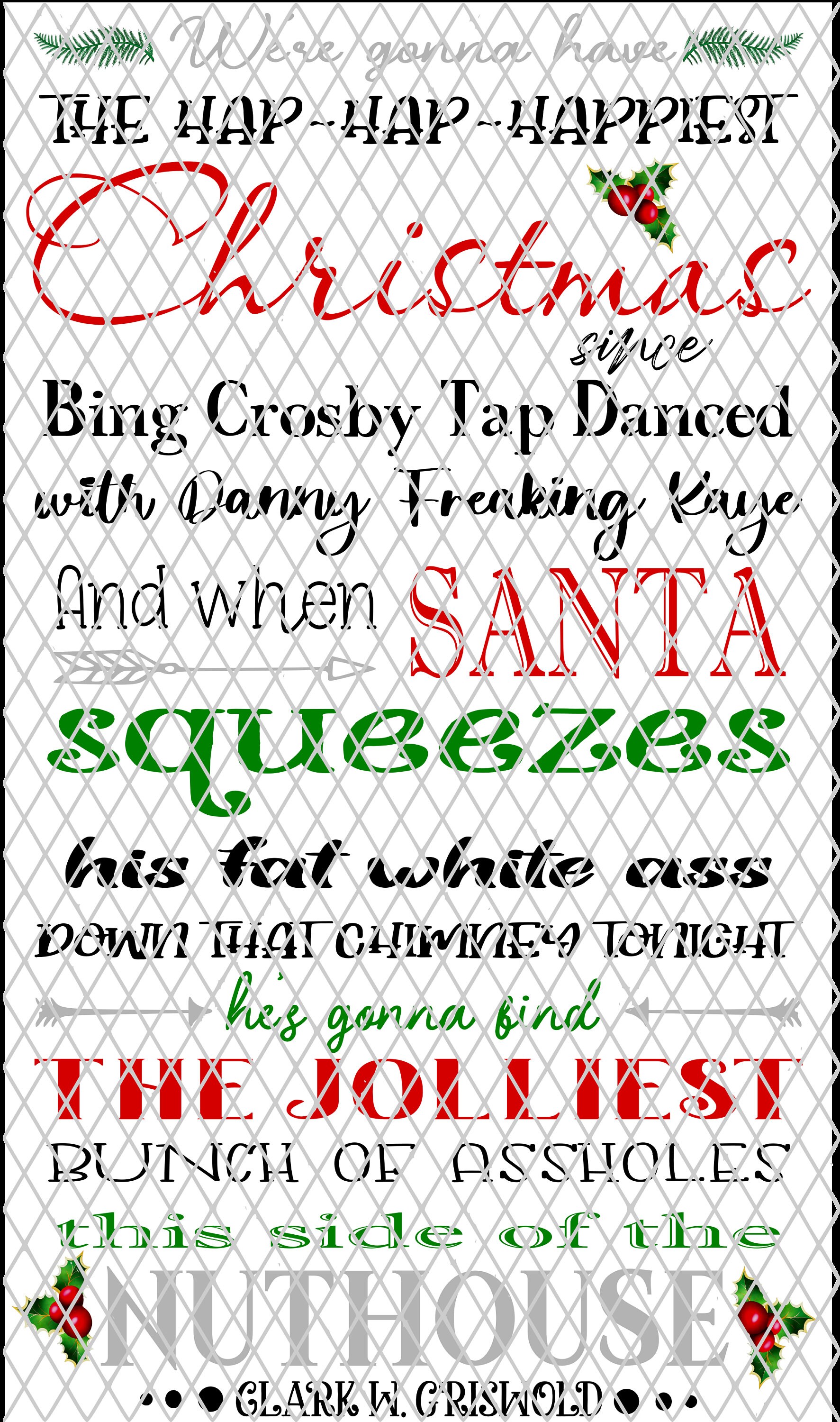 National Lampoons Christmas Vacation PNG Waterslide - Etsy