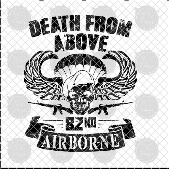 82nd Airborne Death From Above Army Inspired Digital Download PNG SVG -  Etsy Canada