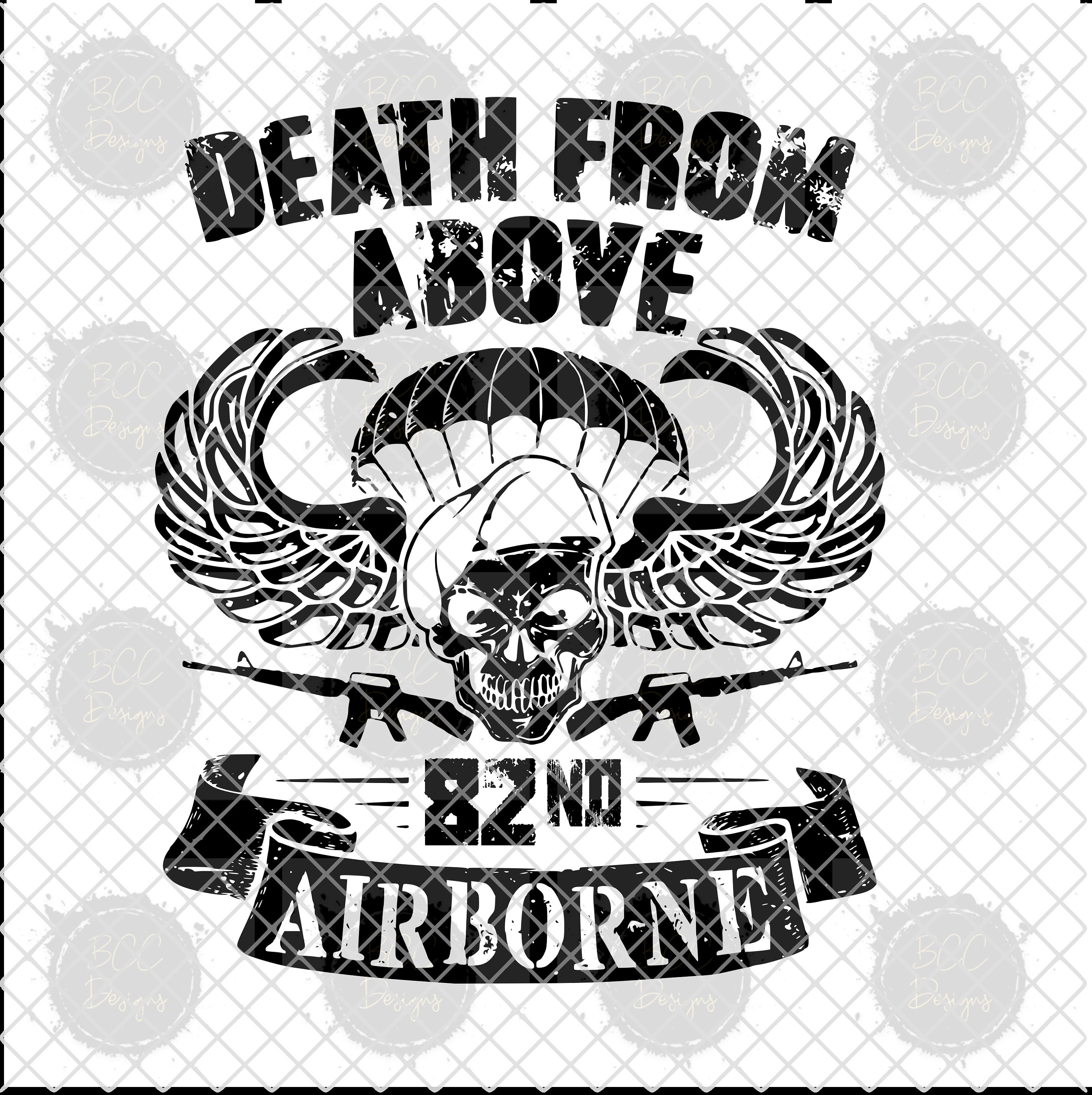 82nd Airborne Death From Above Png Svg Etsy Denmark