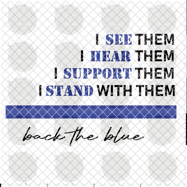 Back The Blue; Law Enforcement; LEO; Police; Police Officers; PNG; SVG; Thin Blue Line