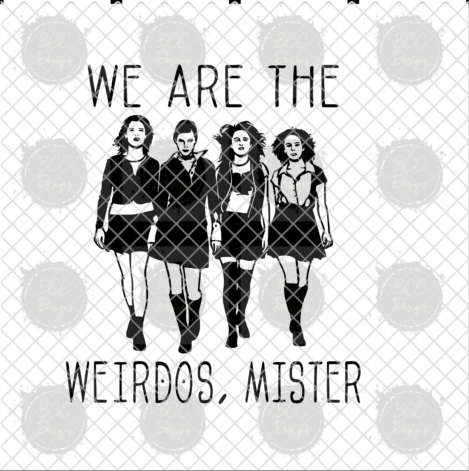 We Are The Weirdos Mister PNG SVG Etsy