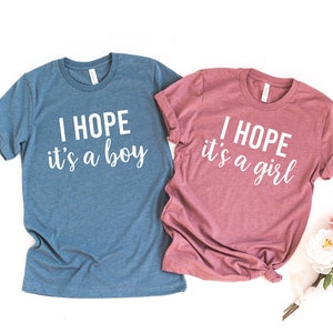 Pink Or Blue? But I Hope Boy Shirt Funny Gender Reveal Tee Pink Or Blue? But I Hope Boy Shirt Funny Gender Reveal Tee