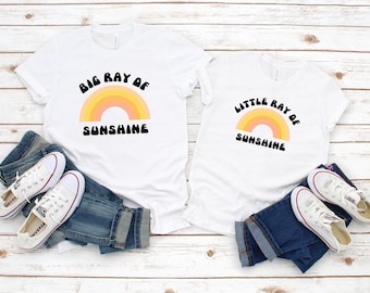 Big Little College Sorority shirts, Sunshine Rainbow Sorority Reveal Shirts, Greek shirts, Little Sister, Big Sister Big GBig GGBig Sorority