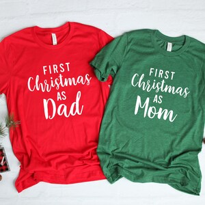 First Christmas Family Shirts, Family Christmas Shirts, Dad First Christmas, Mom First Christmas Shirt, Family Matching Christmas Shirts