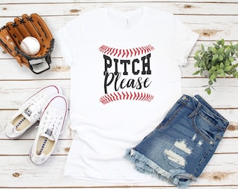 Pitch Please Unisex Shirt, Baseball Mom Shirt, Mom Shirt, Gift For Mom, Sports Mom Shirt, Baseball Mom, Baseball, Funny Baseball Shirt
