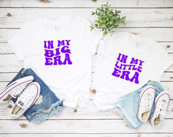 Big Little ERA PURPLE Sorority shirts, College Sorority reveal shirts, Greek shirt, Little sister, Big Sister, Big Little, GBig GGBig Tee