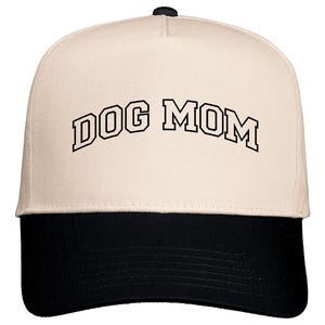 Dog Mom Arch EMBROIDERED Five-Panel Twill Hat, Dog Mom Hat, Gift Dog Mom Gift, Dog Mama, Dog Mom Gifts, Dog Mom Hats, Gift For Dog Mom