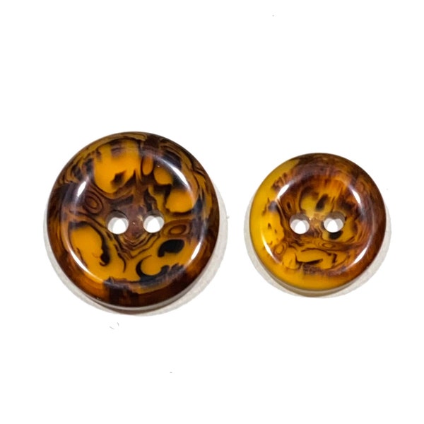 Amber Buttons - Etsy