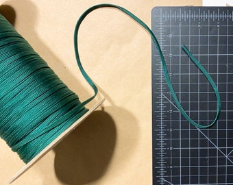 15 Yards Cotton Blend 3 mm Bias Piping 65783 Solid Series Dark Green