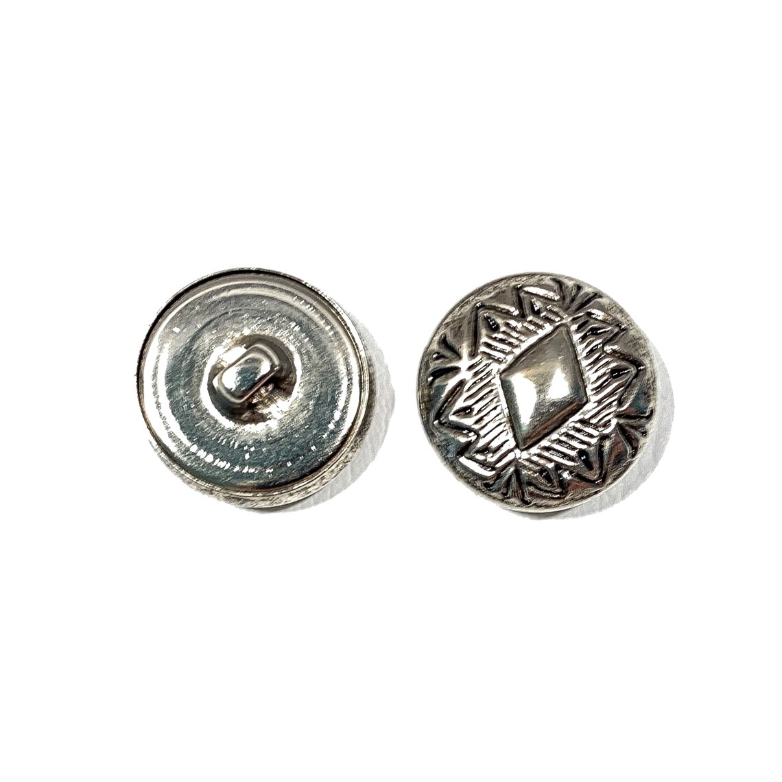 Set of 3/4 Stamped Concho Buttons 19 Mm Lightweight Etsy