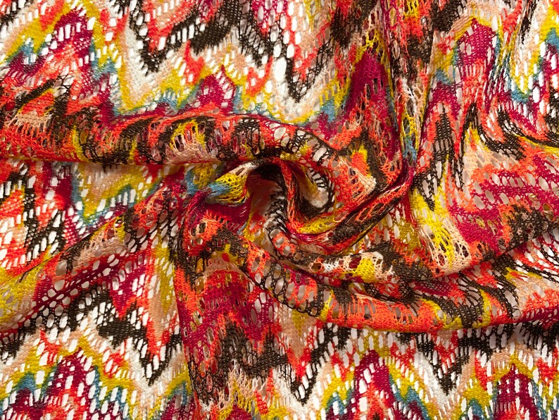 Vivid Lace Mesh Medallion Apparel Fabric By The Yard F0152 1970s Retro Vintage Missoni Raschel Knit Slight Stretch Orange Red Craft Supplies Tools Embroidery Jewellerymilad Com Vivid Lace Mesh Medallion Apparel Fabric By The Yard F0152 1970s Retro Vintage Missoni Raschel Knit Slight Stretch Orange Red Craft Supplies Tools Embroidery Jewellerymilad Com
