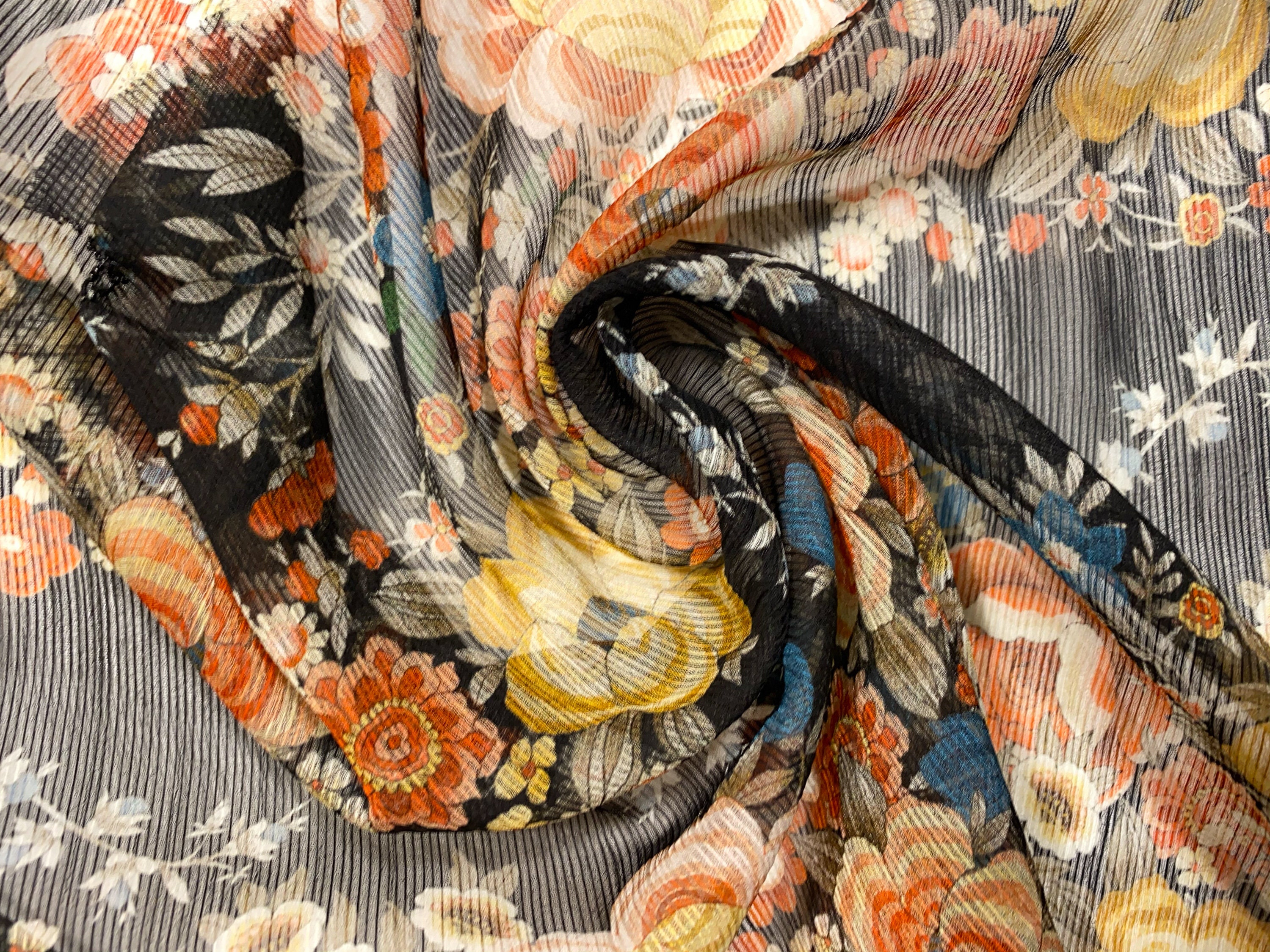 Pleated Sheer Fan Fold Chiffon 56 Wide High Quality - Etsy