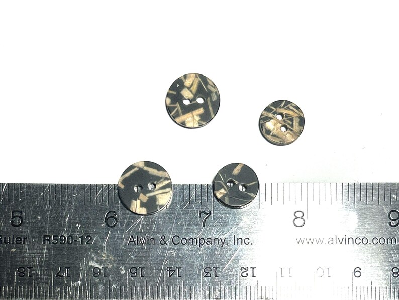 12mm | 15mm Grass Inlay Buttons: 1/2