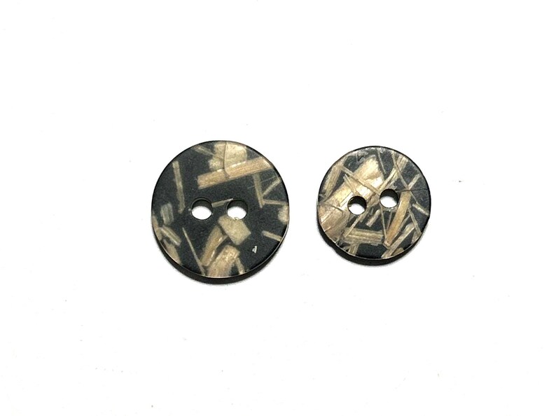 12mm | 15mm Grass Inlay Buttons: 1/2