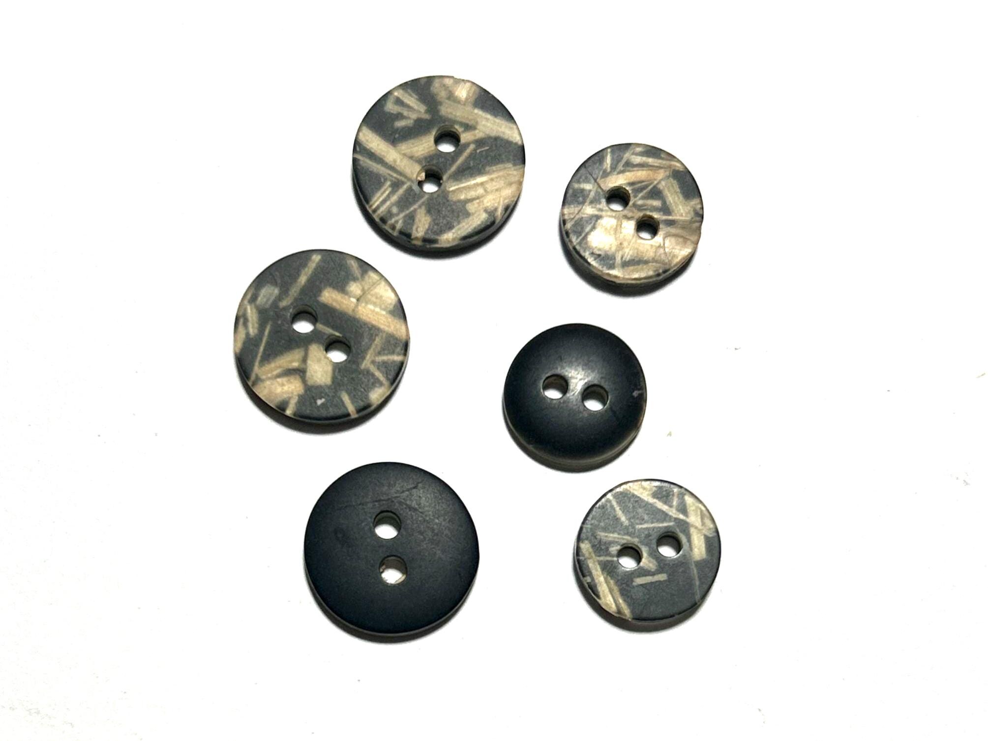 12mm | 15mm Grass Inlay Buttons: 1/2