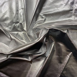 Silver Lamé - ON SALE! Tricot Back - Apparel Fabric by the Yard [F0027]