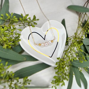 18” 14k Gold-filled Pink Pearl Necklace
