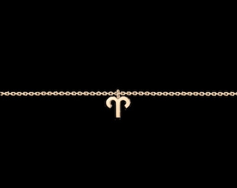 Zodiac bracelet- 18k solid gold