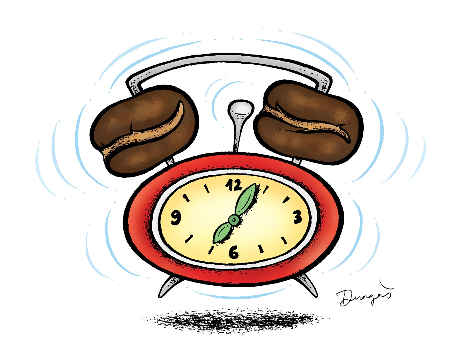 Coffee Wake up Time Instant Download Print JPG and PDF Etsy