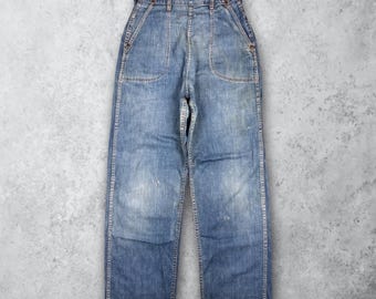 Vintage 1950s/1960s MONTGOMERY WARD Powr House Jeans ~ 38.5 Waist