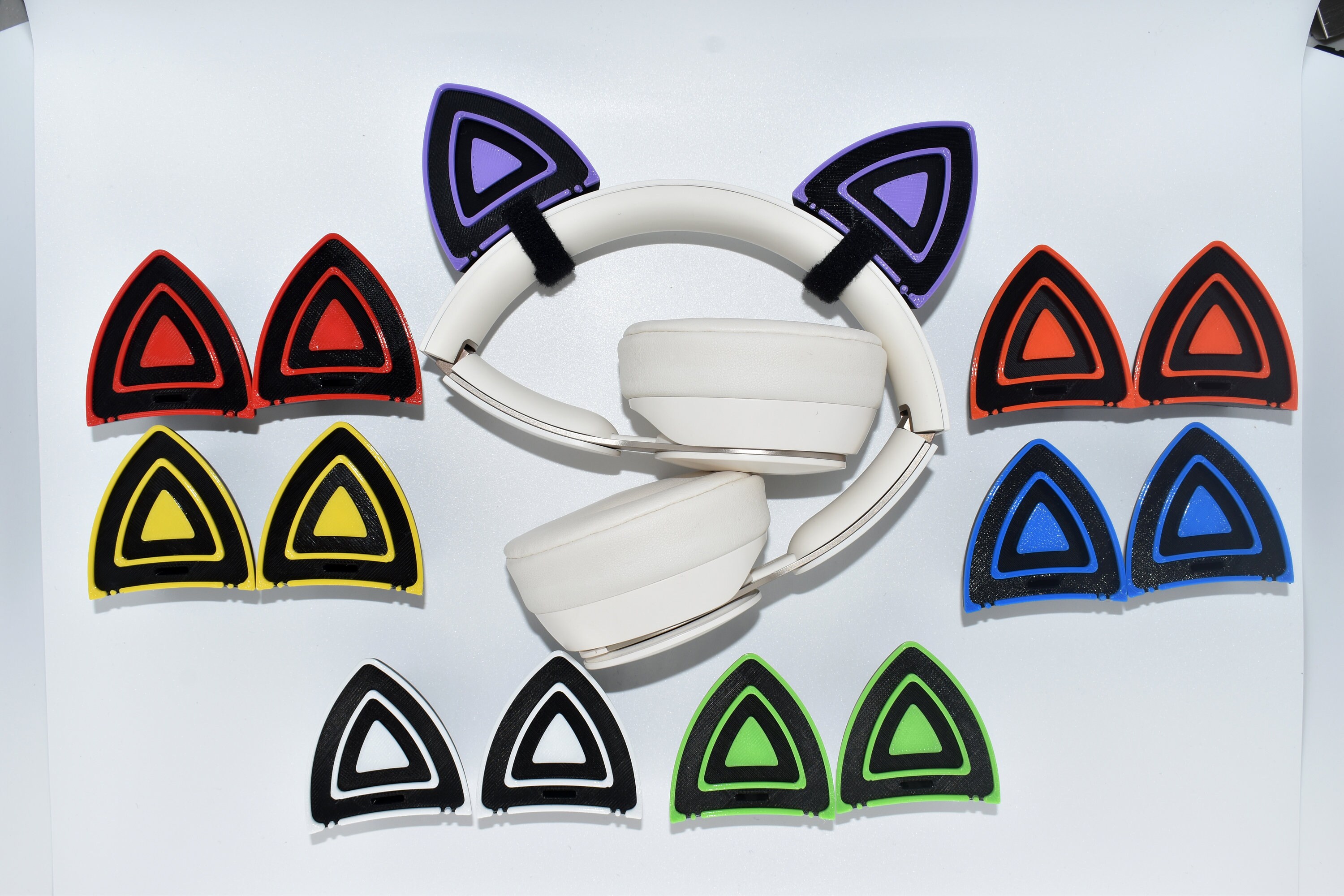 Cat Ear Headphone Attachment Cat Ears For Headset Gaming Etsy