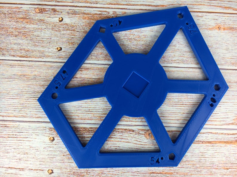 Woodworking Polygauge Tool 5 Shapes Fast Angle Finder Jig Etsy