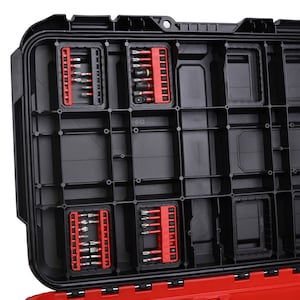 Bandejas de bits para Milwaukee Packout Toolbox y Rolling Toolbox, Conjunto de 2