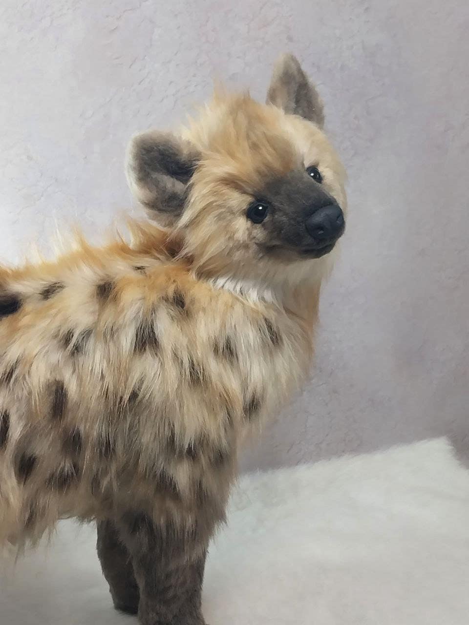 Realistic Hyena Stuffed Animal Cute Baby Hyena Cub Toy Soft - Etsy