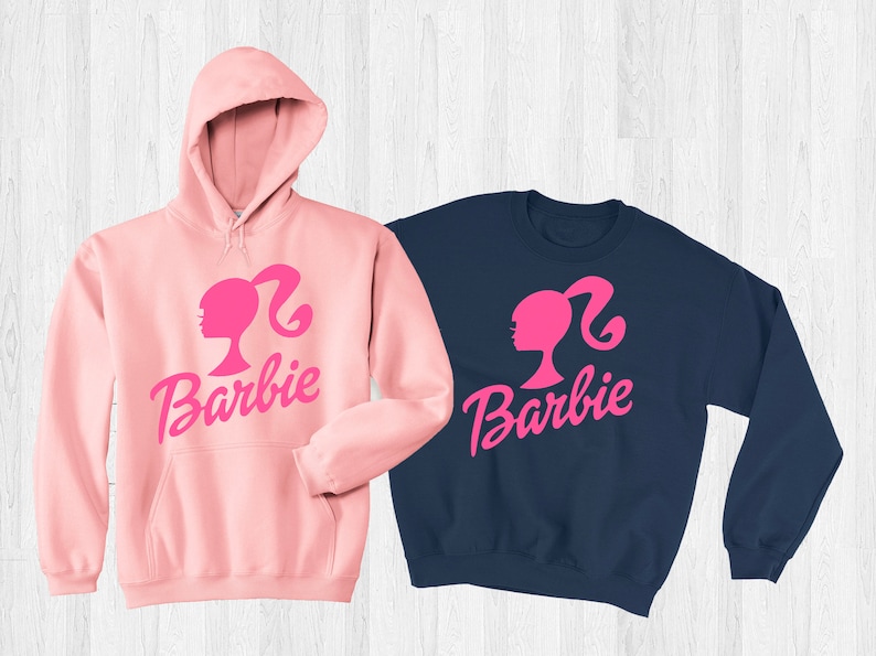 Cute Pink Barbie Hoodie Barbie Birthday Barbie Girl Barbie | Etsy