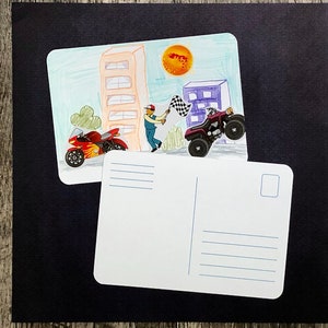 Arquivo de corte de cartão postal em branco - um download de um cartão postal utilizável para Cricut e Silhouette (svg, png, pdf, dxf)