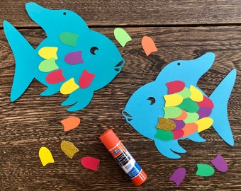 Download Rainbow Fish Svg Etsy