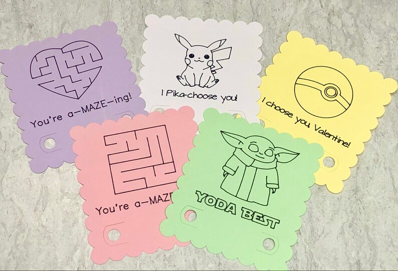 Download Pokemon Valentine's Crayon Card SVG a Cricut/Silhouette | Etsy