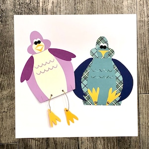 Build A Bird- a downloadable cut file and printable paper craft/activity for homeschool and learning about birds (svg, pdf)