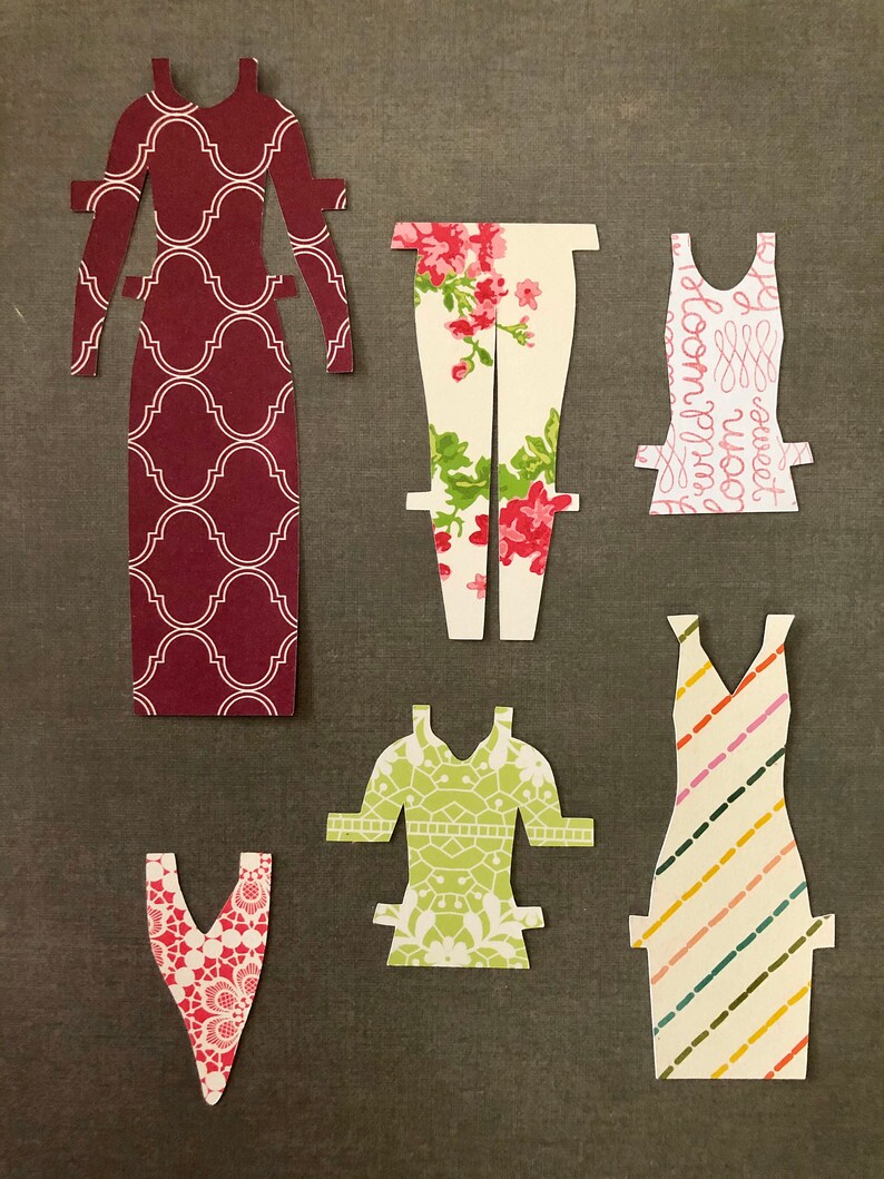 Paper Doll SVG
