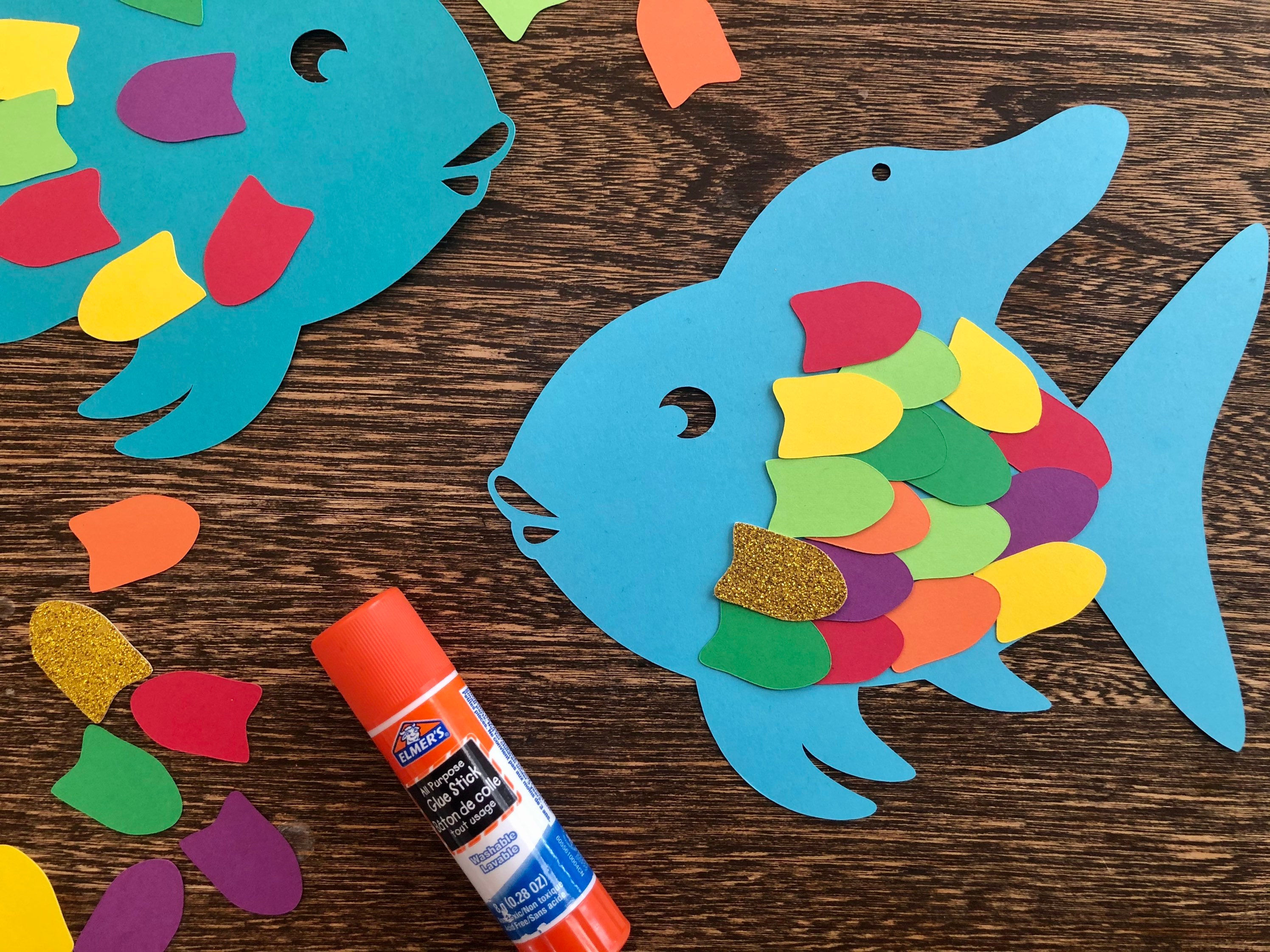 Rainbow Fish Craft Template Rainbow Fish Craft Template