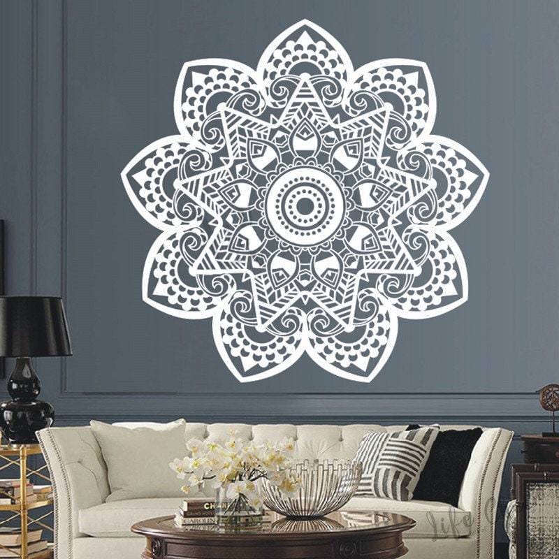 stickers Muraux, Mandala Mural, Home Decor, Décoration d'intérieur, Murale