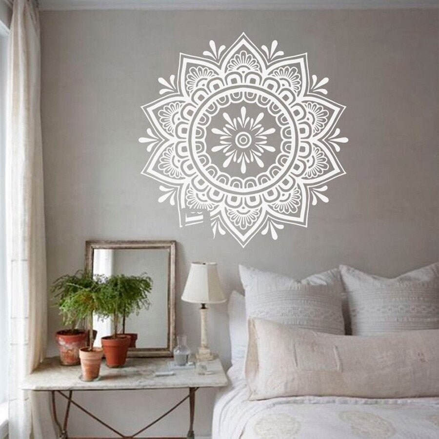 stickers Muraux, Mandala Mural, Home Decor, Décoration d'intérieur, Murale