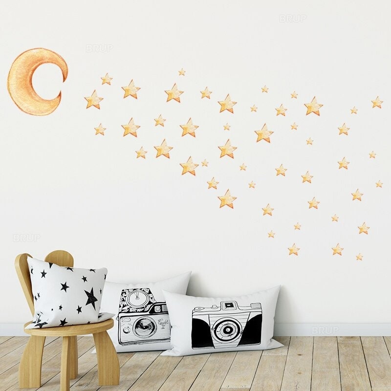 Baby Room Stickers Children's Wall Stickers Animal Etsy UK