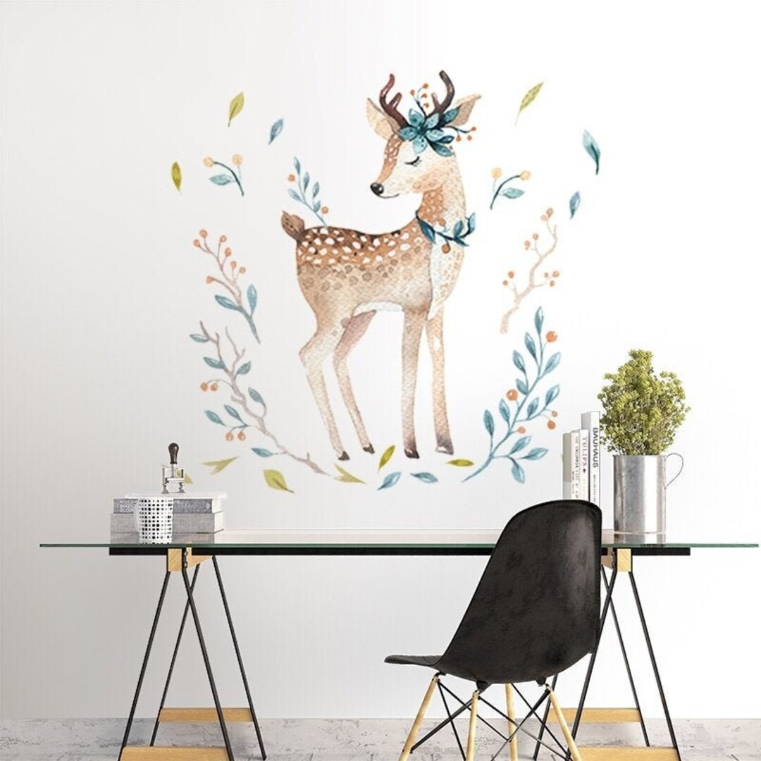 Baby Room Stickers Children's Wall Stickers Animal Etsy