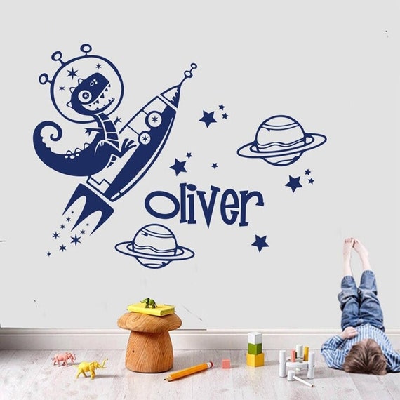 Stickers Chambre Bebe Sticker Prenom Personnalise Stickers Etsy